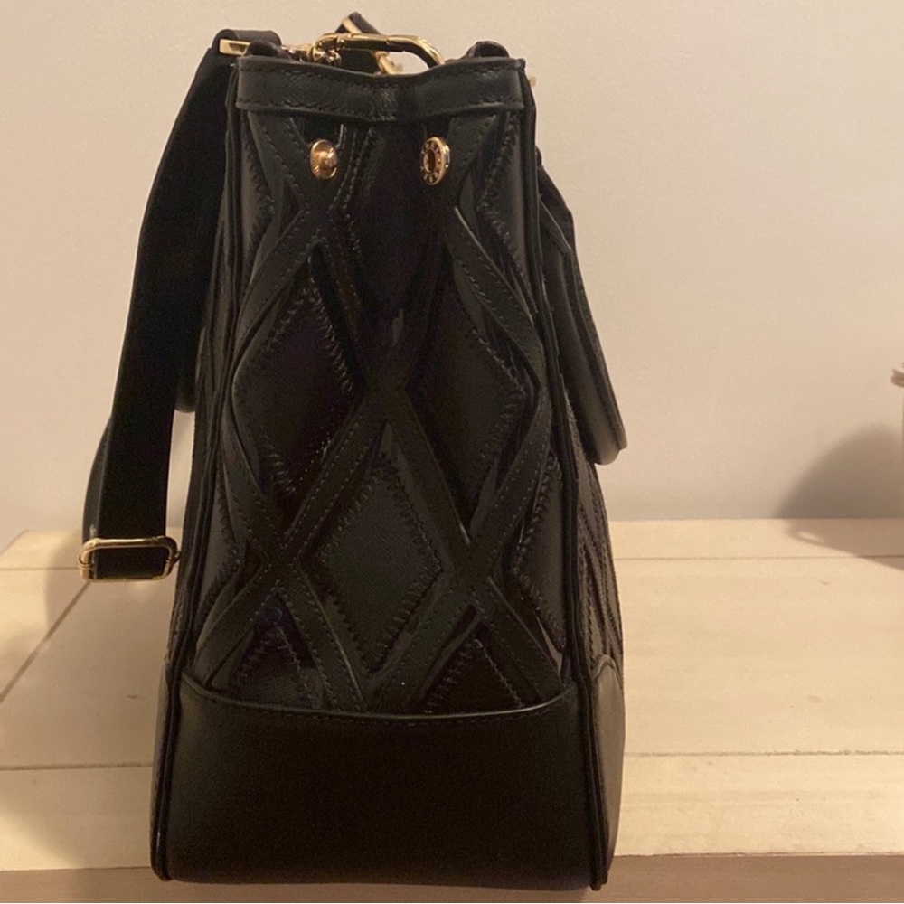 Tory Burch Large Quilted  Robinson black leather Bag - Picture 4 of 6